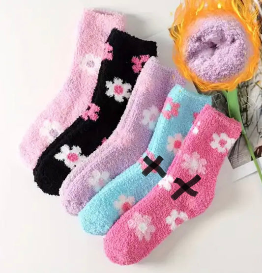 Lim Lim fuzzy socks