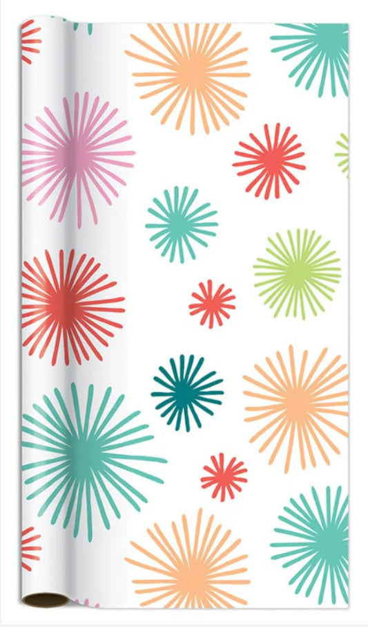 Contrast Poms Wrapping Paper