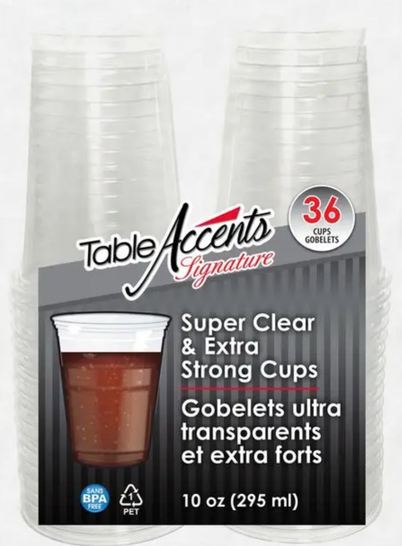 Super Clear & Extra Strong Polyethylene Cup