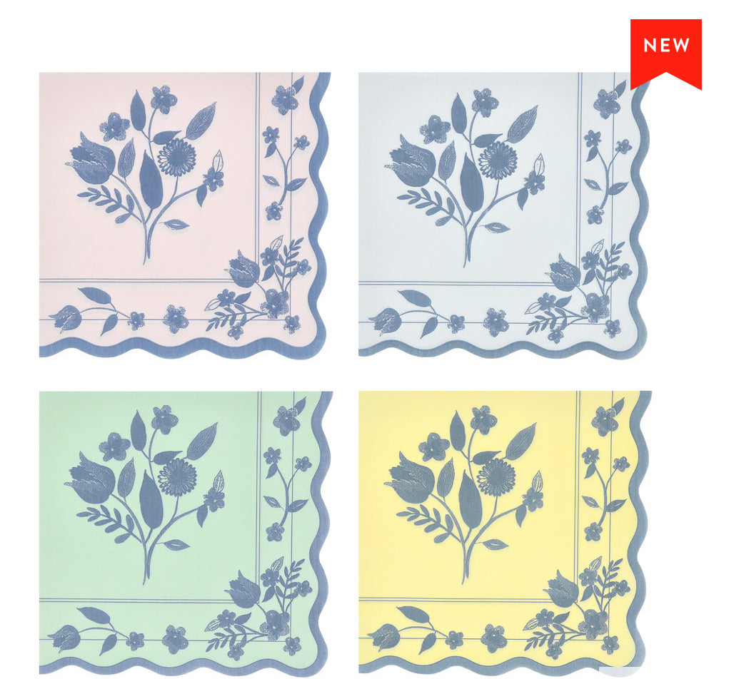 Vintage Botanical Large Napkins|Meri Meri