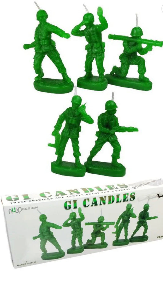 GI BIRTHDAY CANDLES