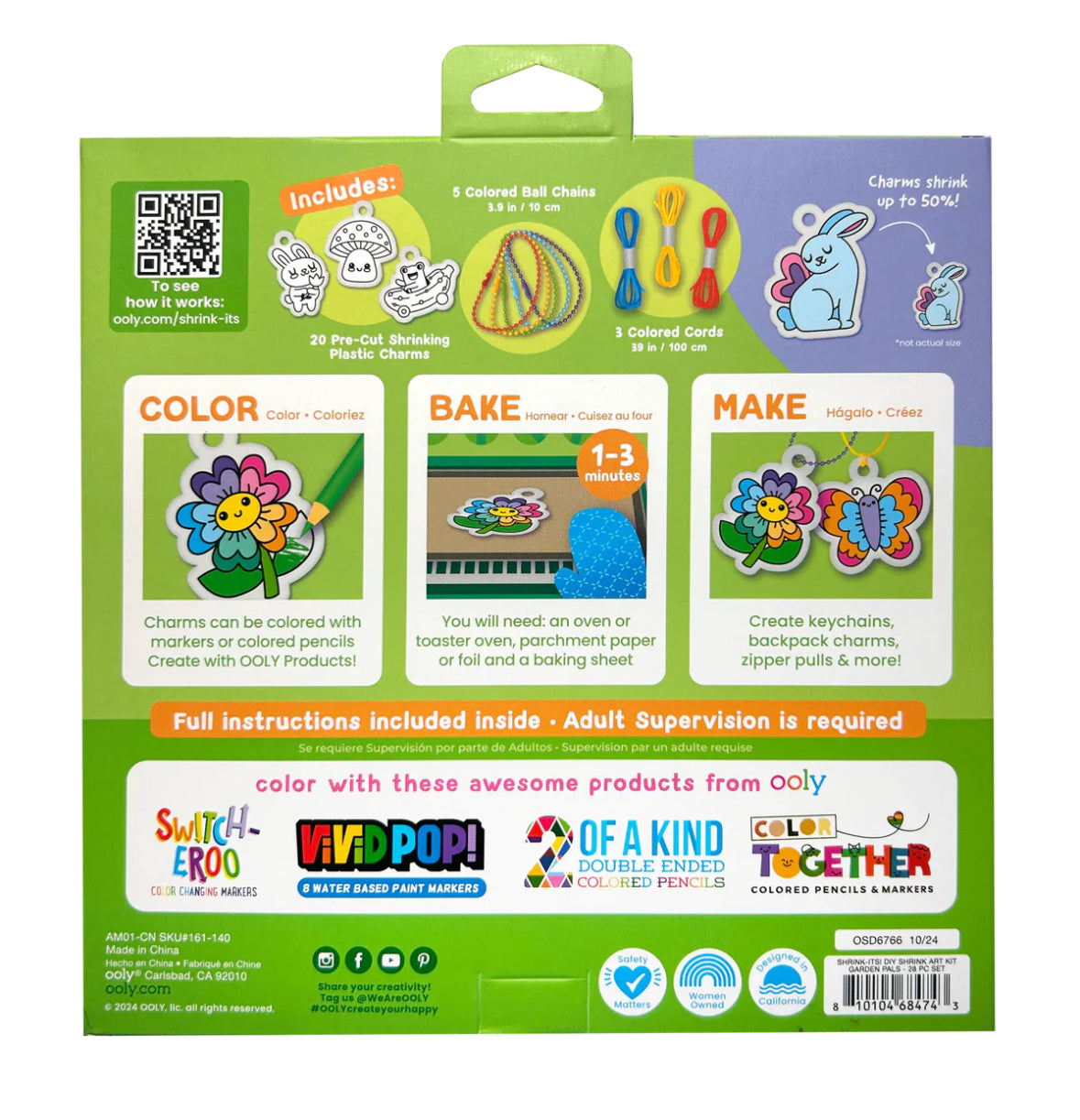 Shrink-its! DIY Shrink Art Kit - Garden Pals