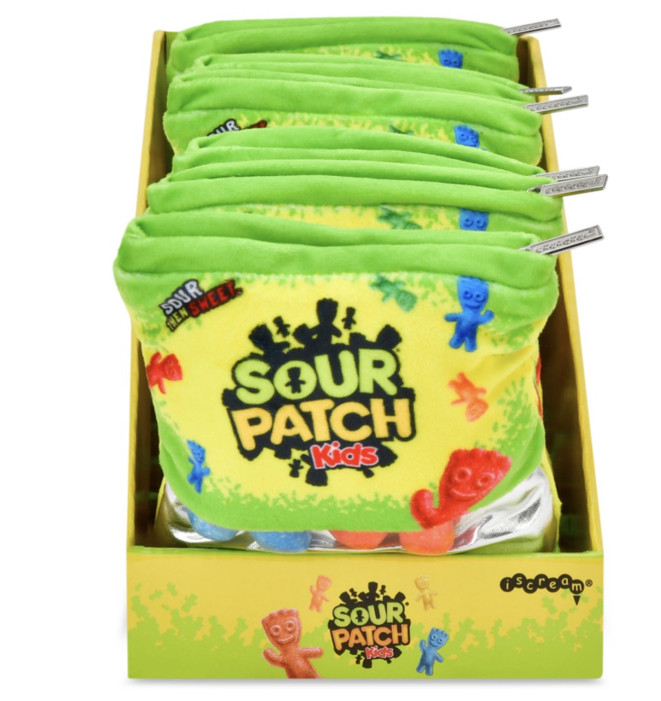 6" mini Sour Patch Kids Packaging Plush PDQ