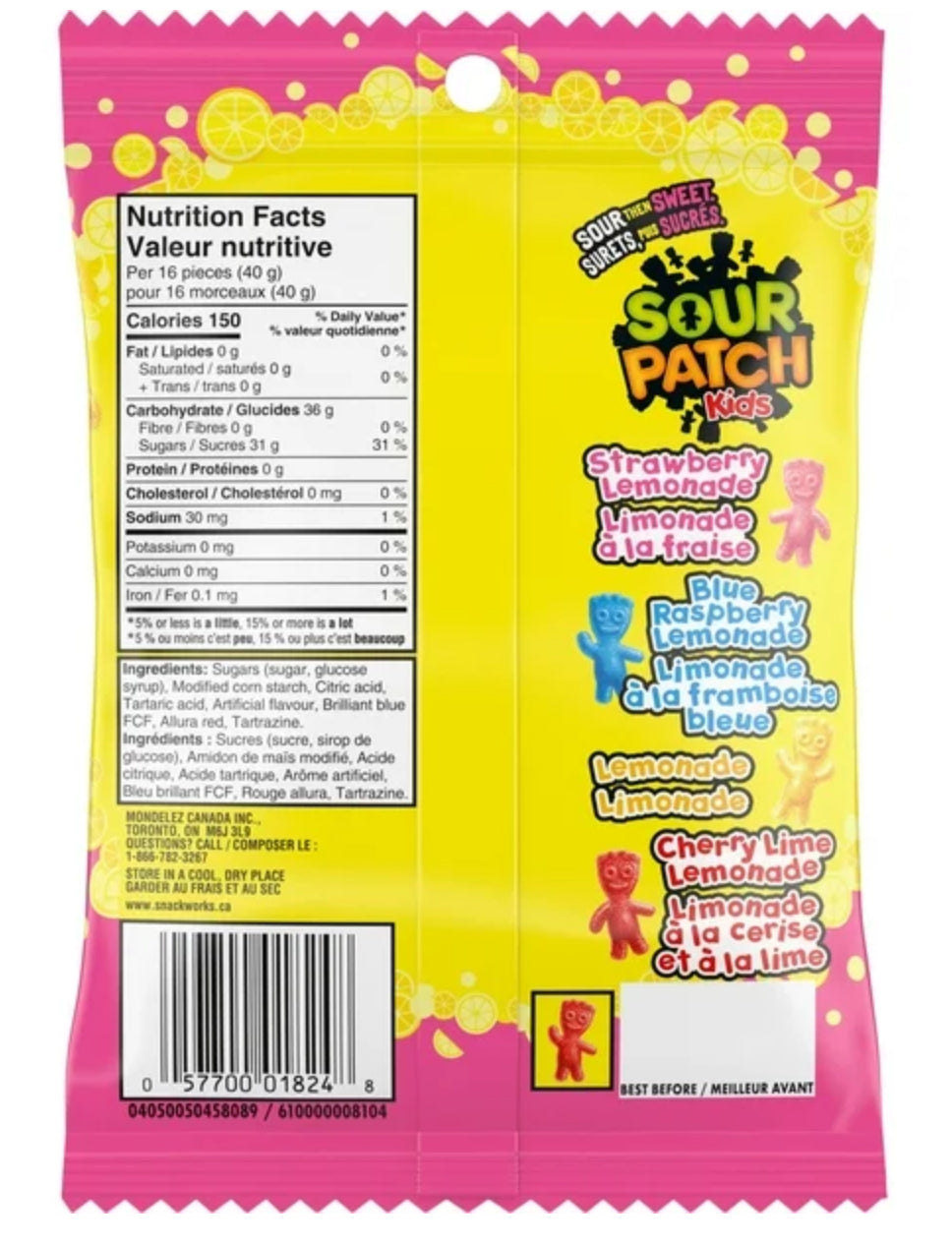 Sour Patch Kids Lemonade Fest