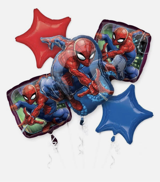 Spider-Man Balloon Bouquet