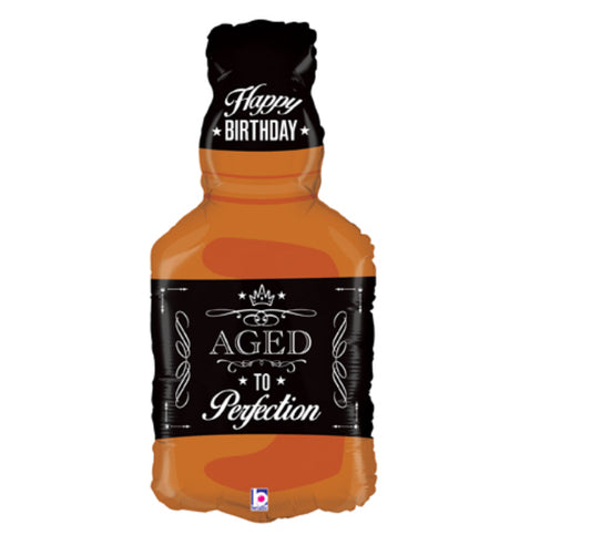 Aged to Perfection Whiskey Foil Balloon