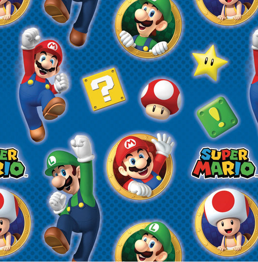 Super Mario Bros Wrapping Paper