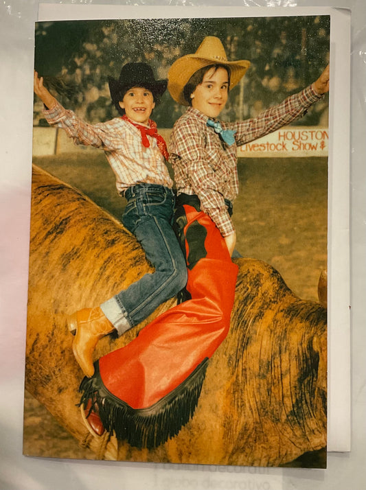 Cowboys card