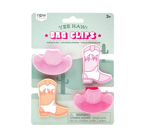 Yee-Haw Bag Clips