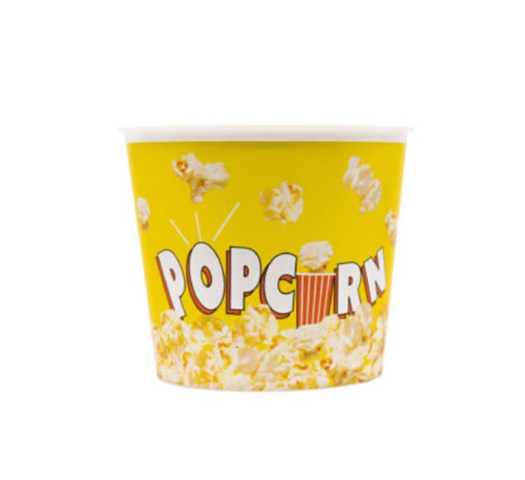 REUSABLE POPCORN BUCKET YELLOW