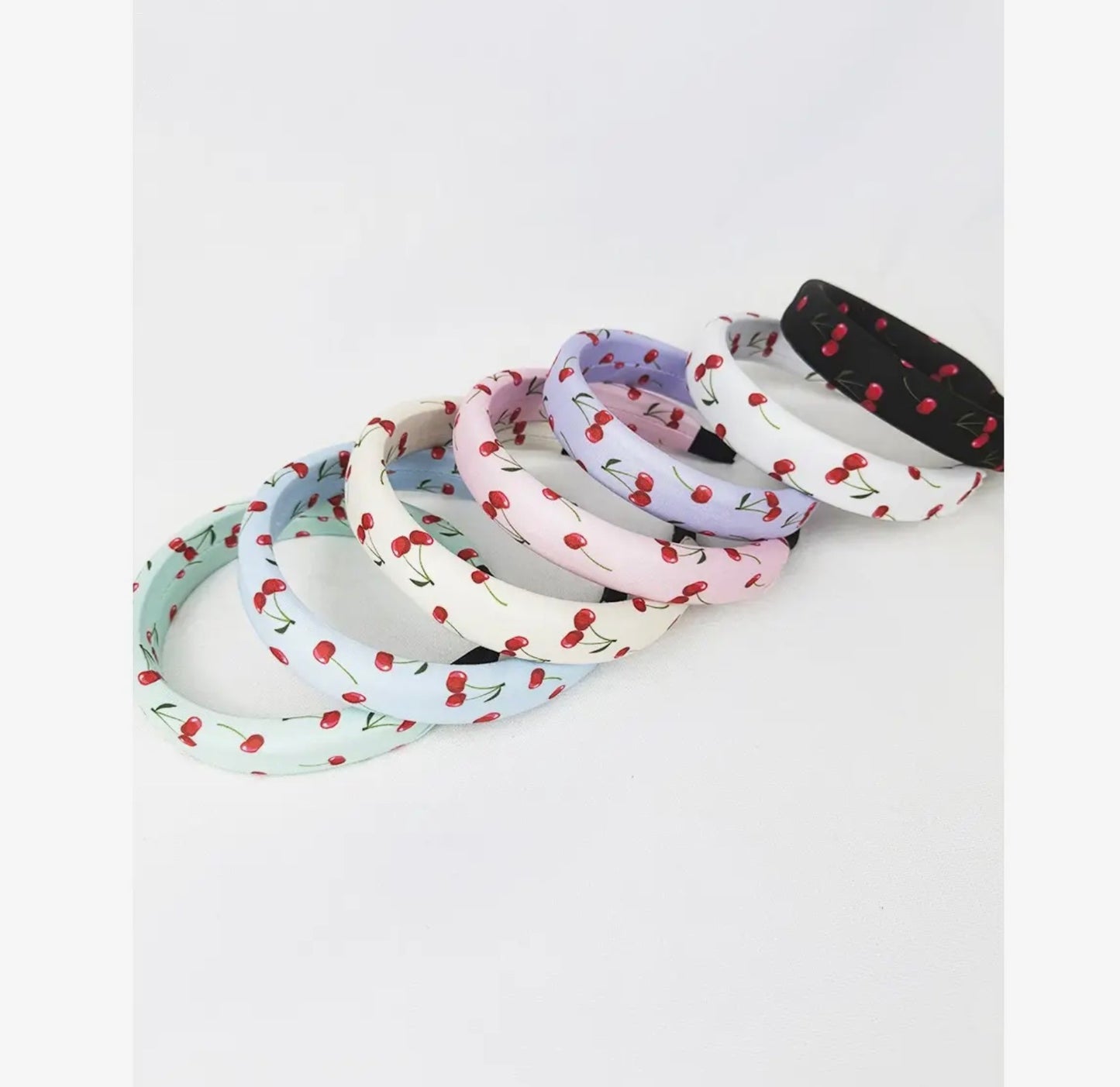Cherry Print Headband