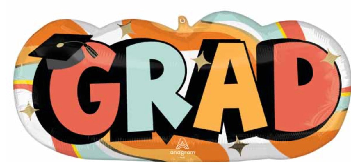 Grad super shape balloon