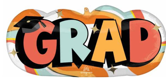 Grad super shape balloon