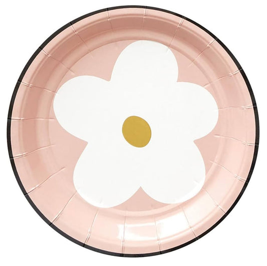 Round Flower Plate