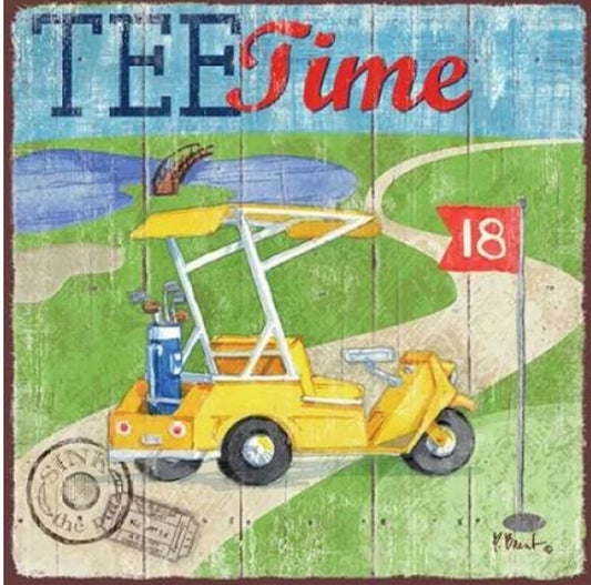 Golf Time III Poster Print