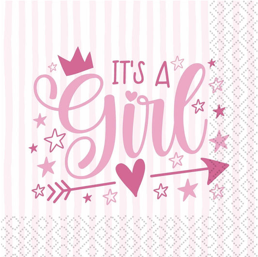 Girl - Luncheon Napkin