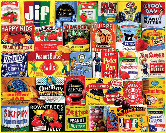 White Mountain Peanut Butter & Jelly 1000 Piece