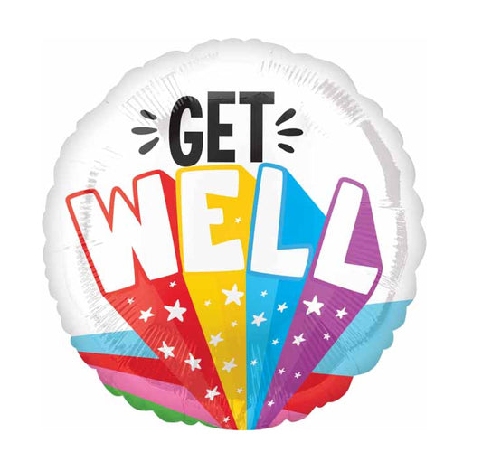 Get Well Foil Balloon