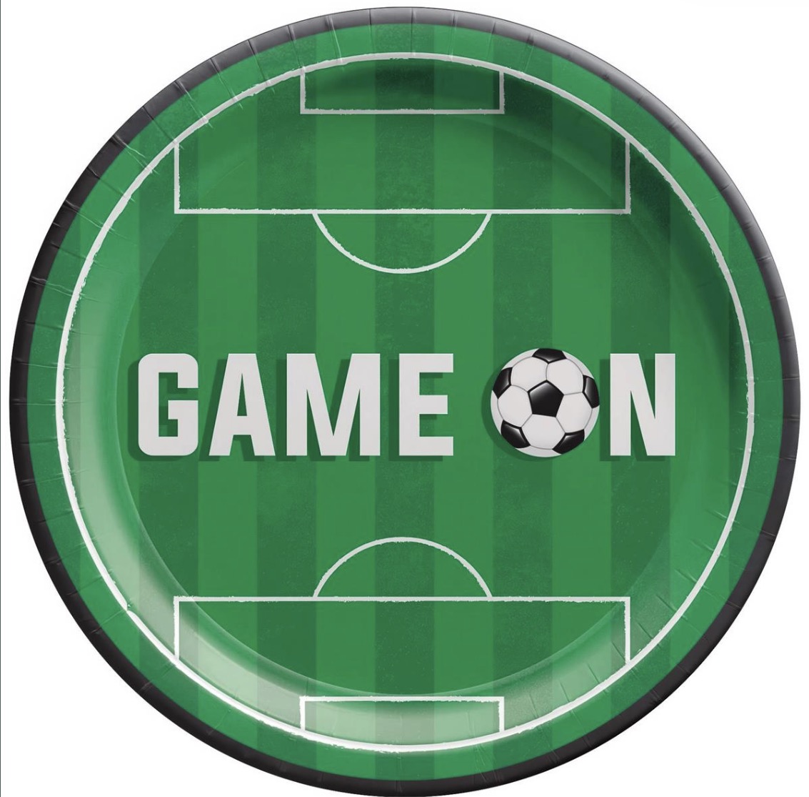 Soccer Event Plate