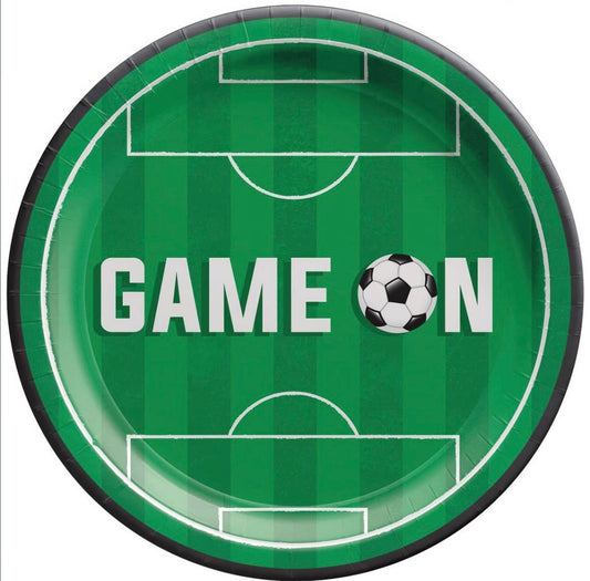 Soccer Event Plate