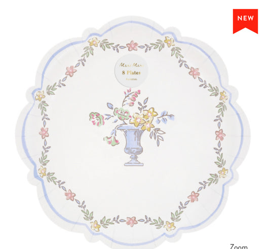 Chintz Border Dinner Plates|Meri Meri