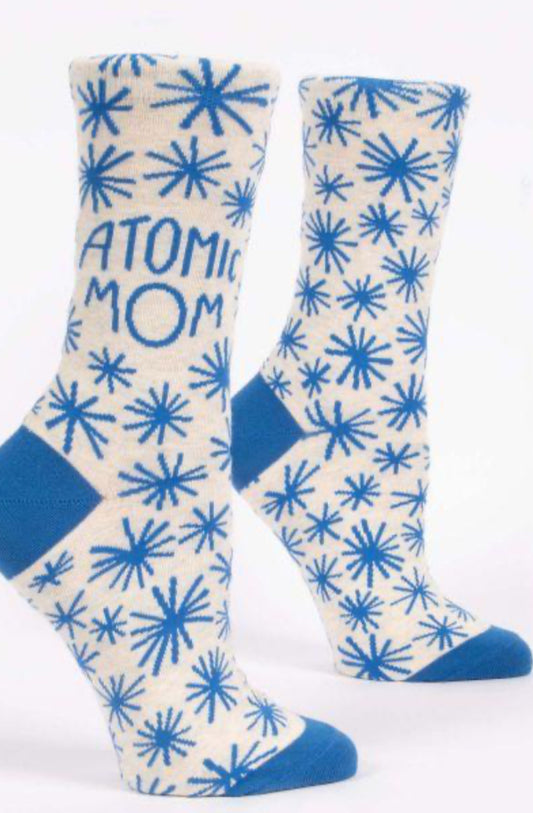 Blue Q Women’s Atomic Mom Socks