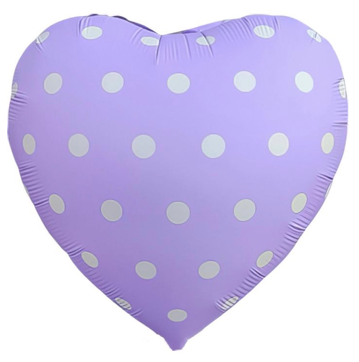 Lilac polka dot balloon 17’’
