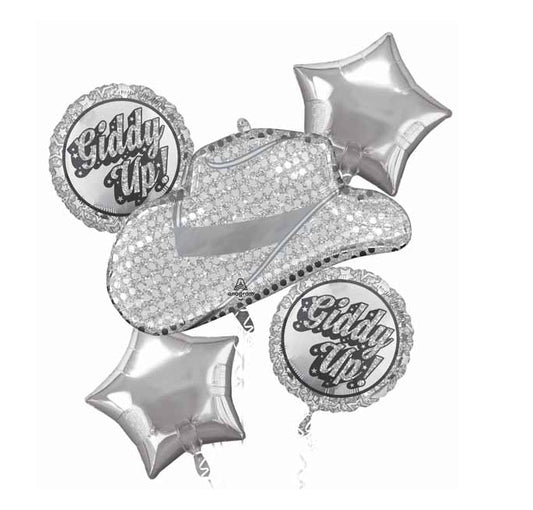 Giddy Up Foil Balloon Bouquet