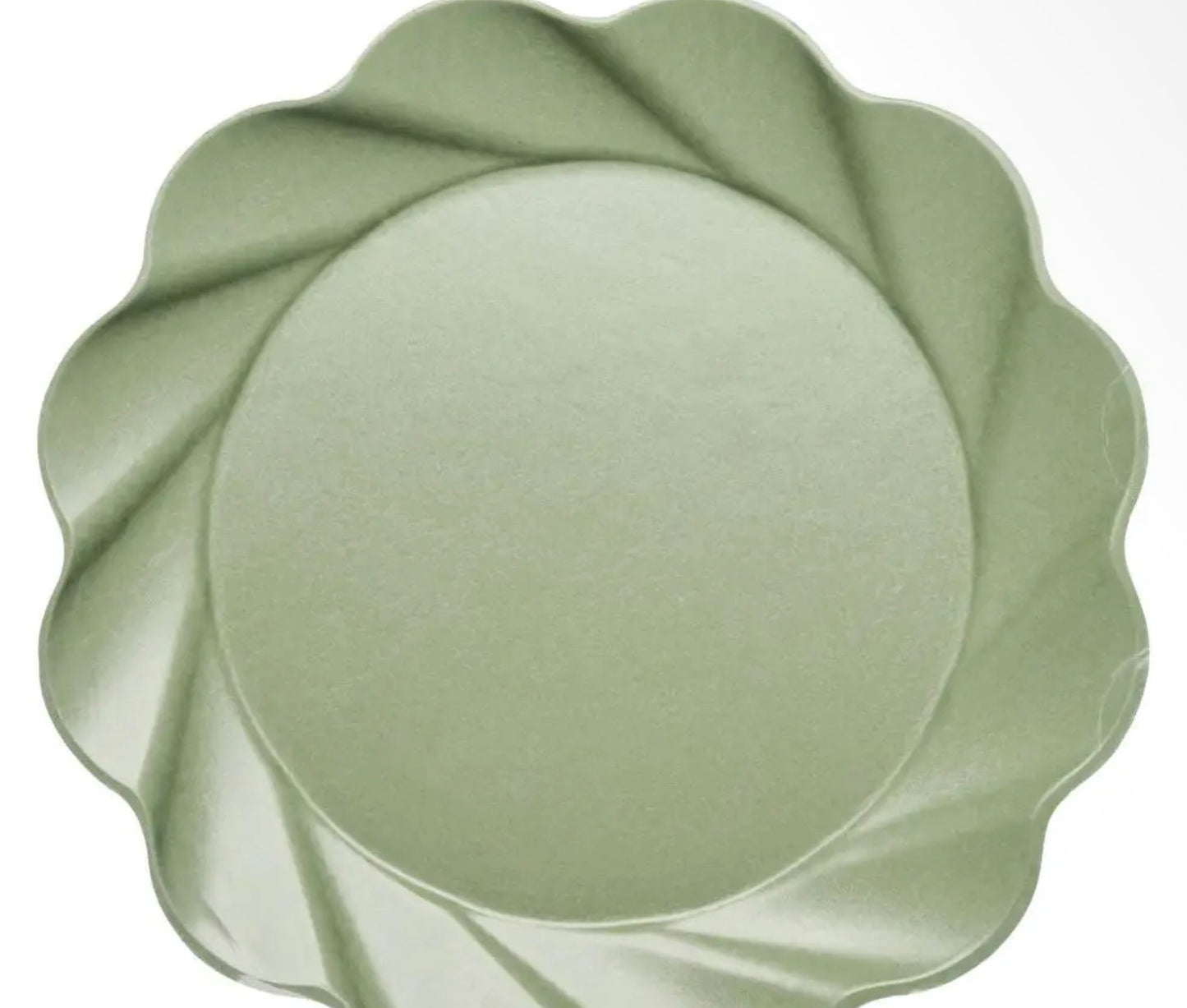 Simply Eco Extra Large Plate- Sage/8pk