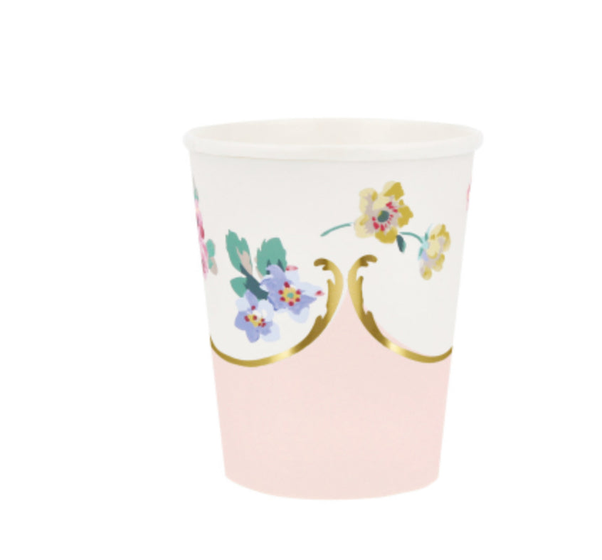 Rococo Posy Cups|Meri Meri