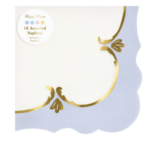 ROCOCO PASTEL LARGE NAPKINS|MERI MERI
