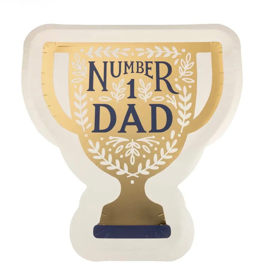 Dinner plate number one dad