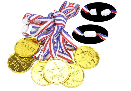 Plastic Winner Award Medals Kids