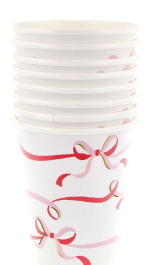 Ribbon Bow Cups|Meri Meri