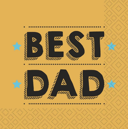 Best Dad - Luncheon Napkins