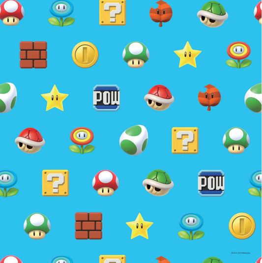 Super Mario Wrapping Paper