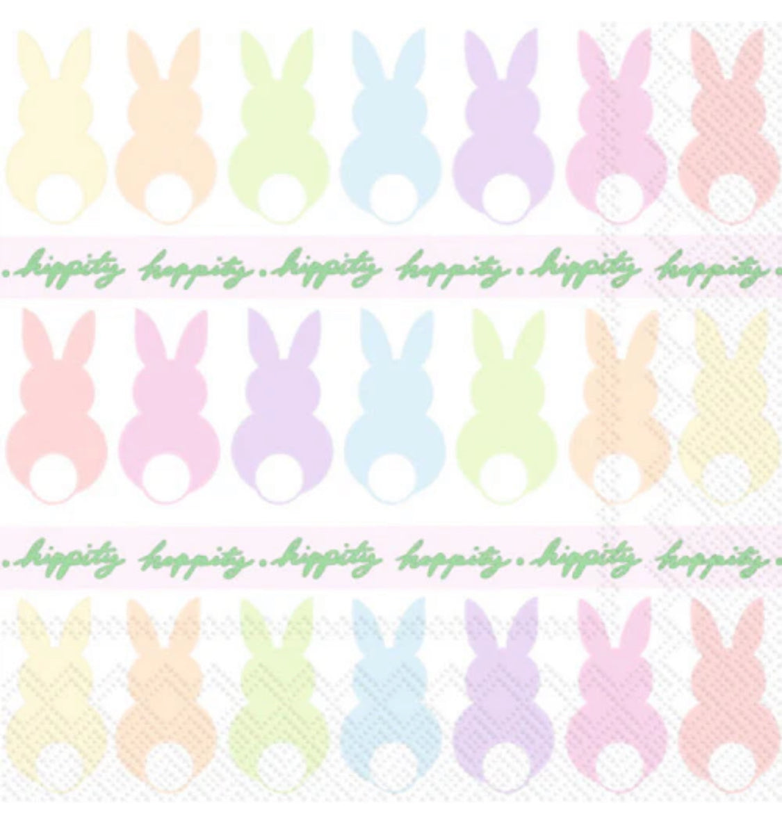 Bunnies in a row cock