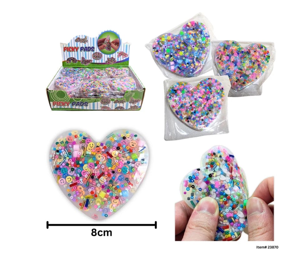 Picky pad hearts