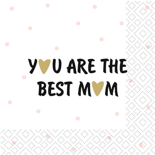 Best Mum - Luncheon Napkins