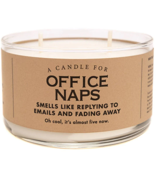 A Candle For Office Naps