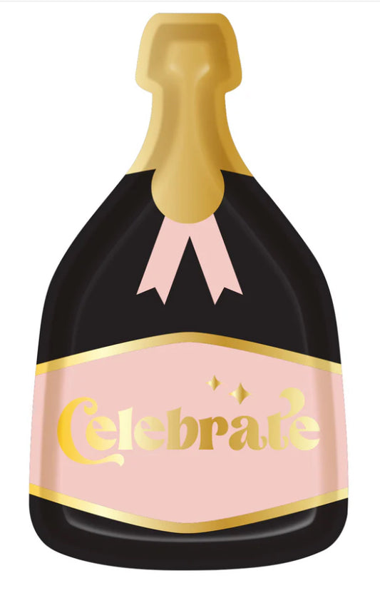 Champagne Die Cut Plate