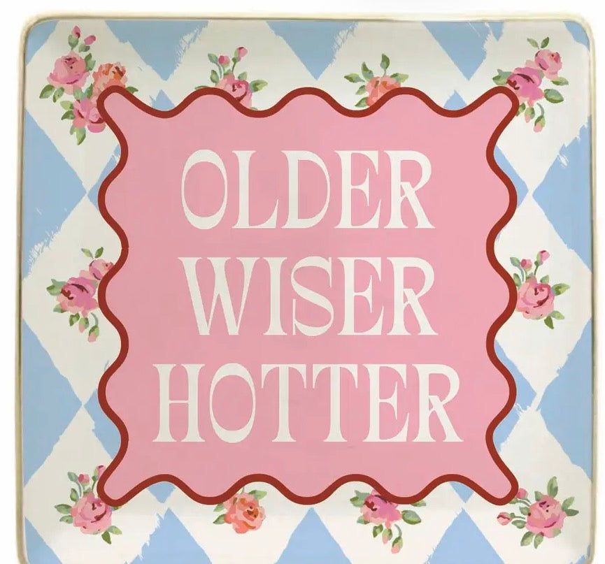 Older wiser hotter trinket dish