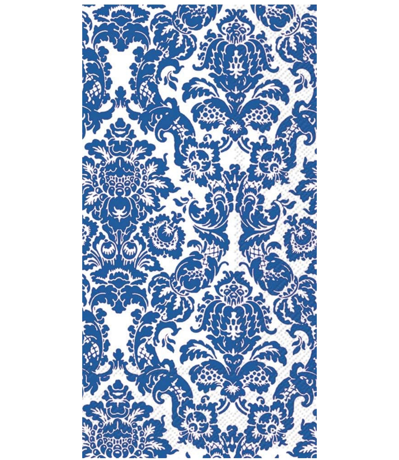 Boston International IHR Guest Towel Buffet Paper Napkins, 16-Count, 8.5 x 4.5-Inches, Palais Admiral Blue