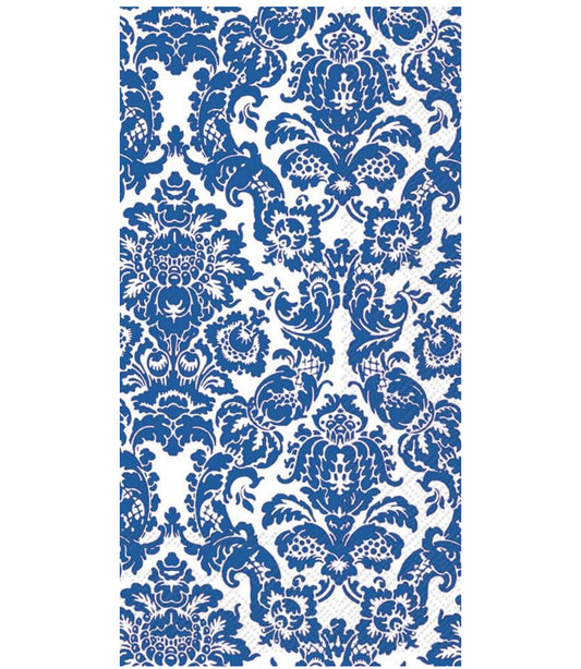 Boston International IHR Guest Towel Buffet Paper Napkins, 16-Count, 8.5 x 4.5-Inches, Palais Admiral Blue