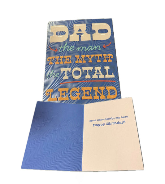 Dad - Happy Birthday Card