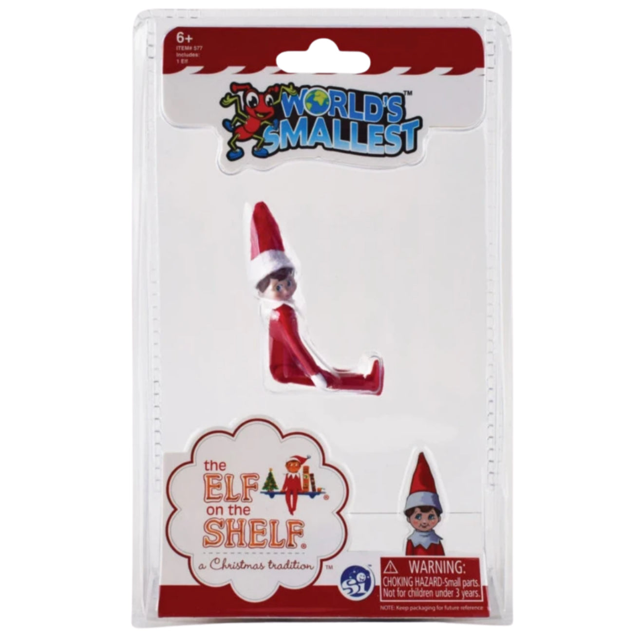 World's Smallest Elf On The Shelf