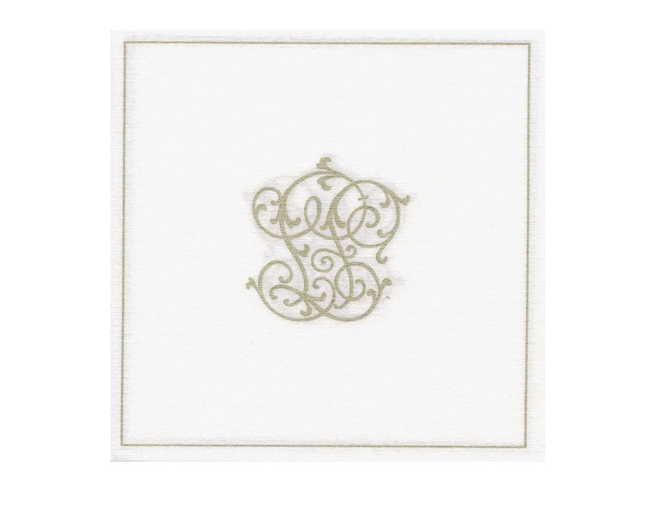 Francoise Paviot Dinner Napkins - silver