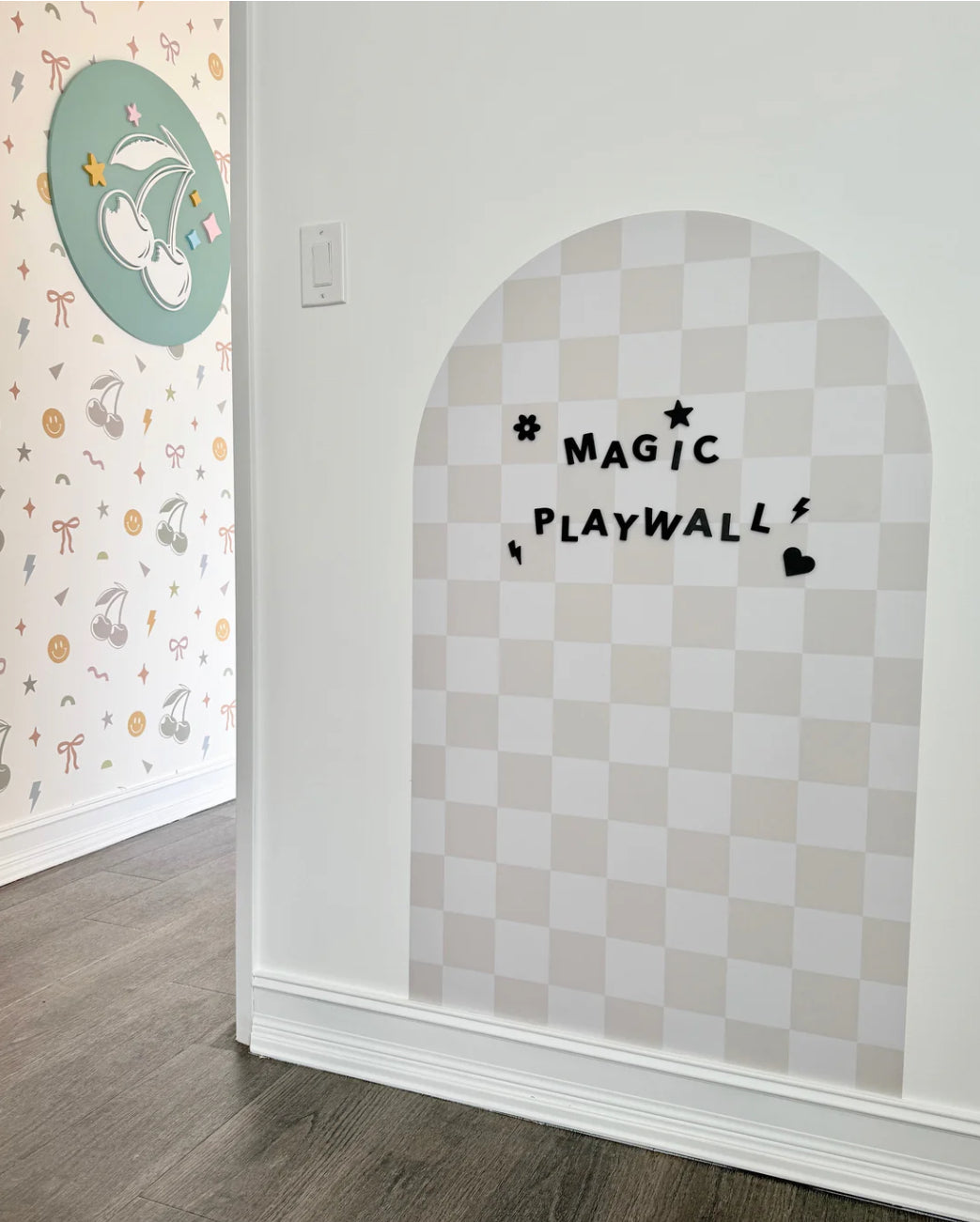 MEGA Magic Playwall - Arch Magnetic Wall Decal for Kids