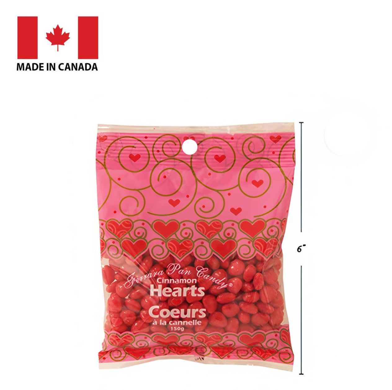 Cinnamon Heart Candy