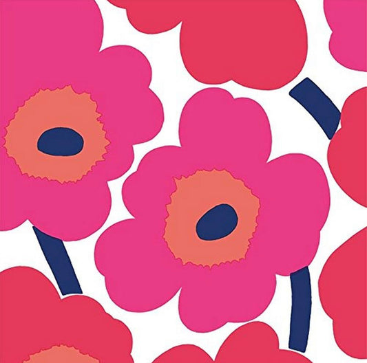 Unikko Red Lunch Napkin